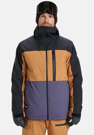 SYCAMORE BLOCK-FUNKTIONELLE - Snowboardjas - brown black purple