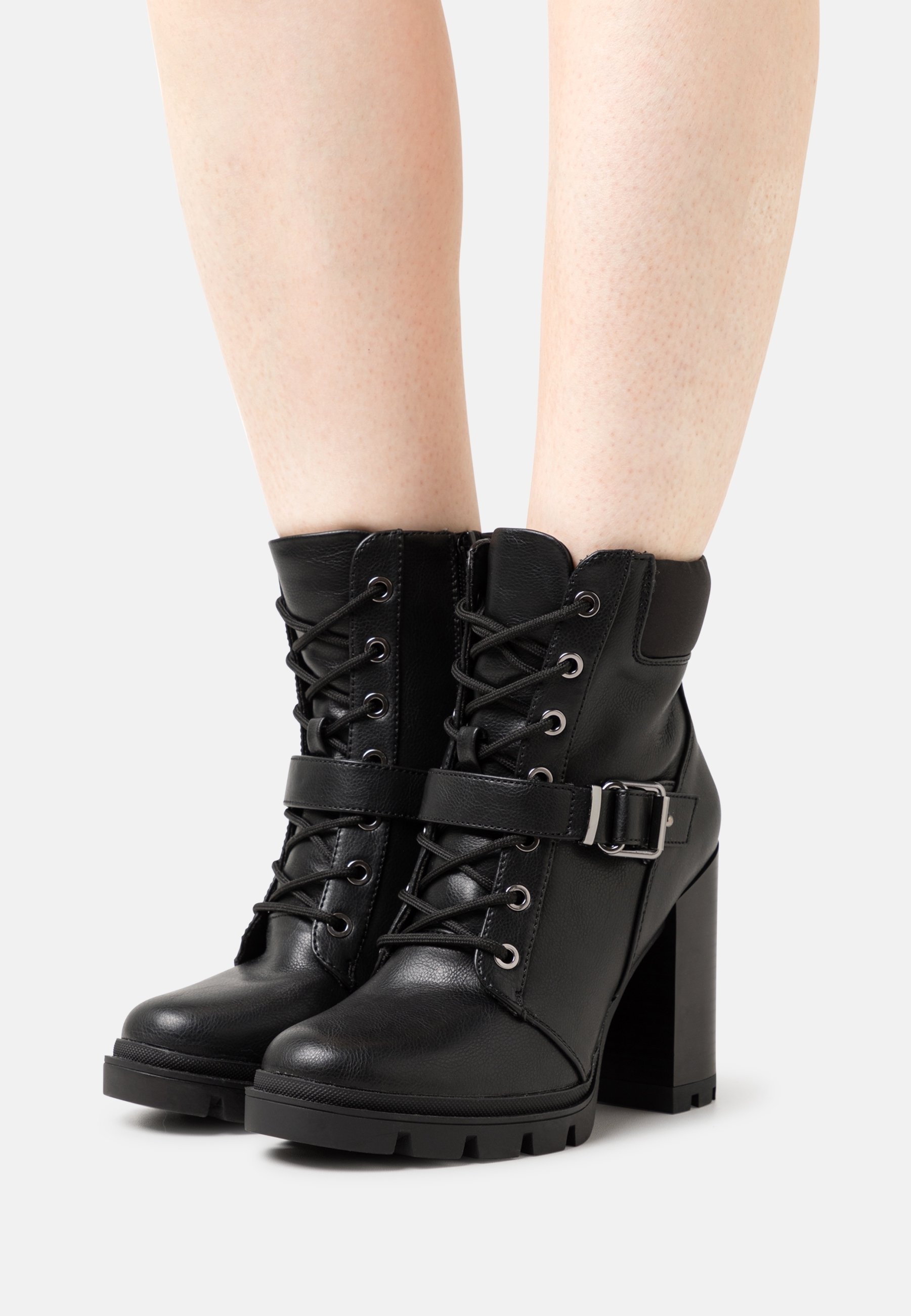 ONLY SHOES Botines de tacón black/negro (Segunda mano