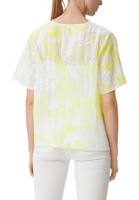 comma casual identity Blouse - helles zitrone