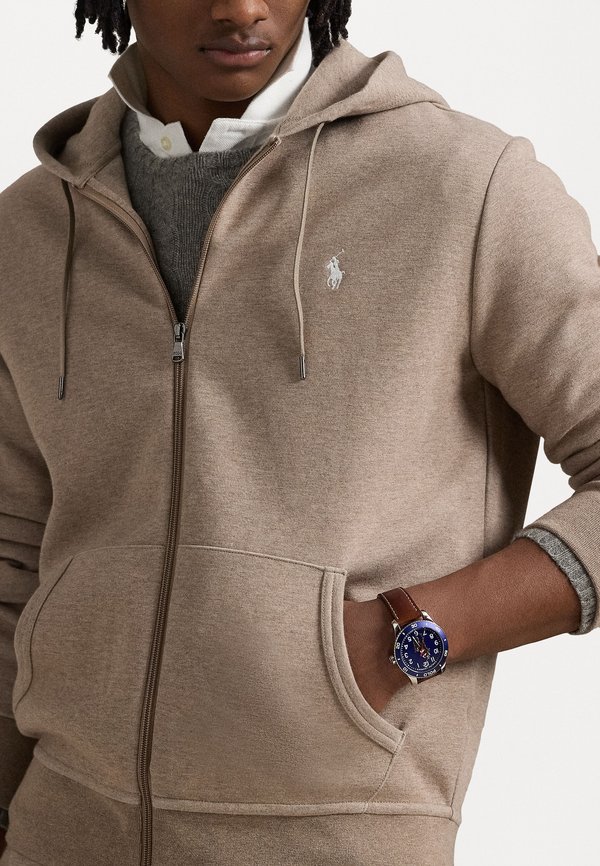 DOUBLE KNIT FULL ZIP HOODIE - Zip-up sweatshirt - adirondack heather2