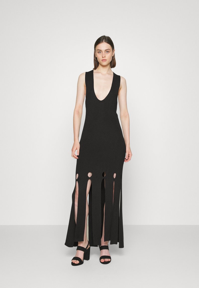 NAKD CAR WASH PANEL DRESS Cocktail dress / Party dress black