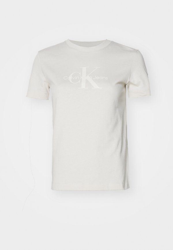 GLOSSY MONOLOGO REGULAR TEE - Print T-shirt - moonbeam2