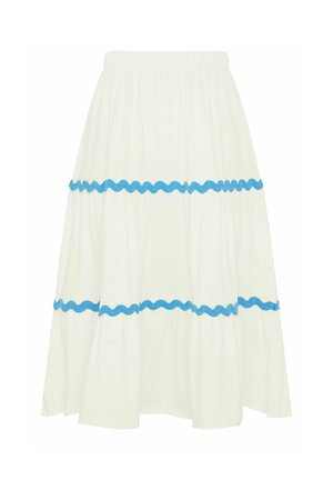 Yours Clothing, PLUS SIZE MAXI SKIRTS. - Jupe longue - off white
