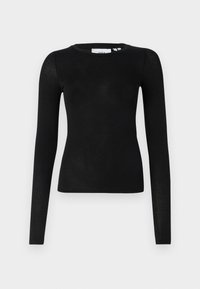 JXHARMONY TIGHT DREAM O
NECK TEE  - Langærmet T-shirt - black