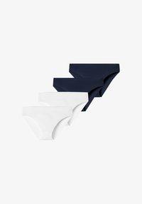 Unausgewählt, weiss/nachtblau