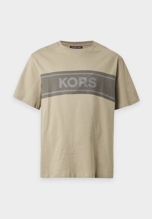 Michael Kors, CHEST LOGO TEE - Тениска с щампа - dusty sage
