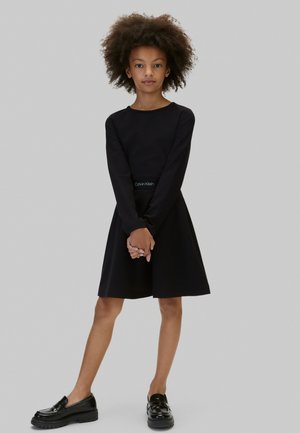 Calvin Klein Jeans, CALVIN KLEIN JEANS KIDS' PUNTO MILANO DRESS - Vestido ligero - pvh black