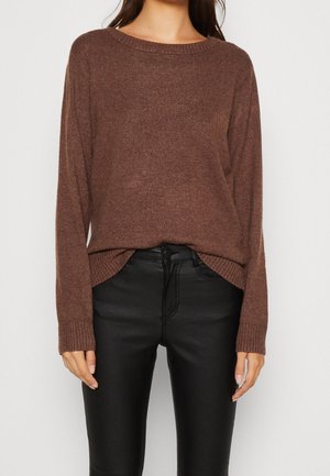 Pullover - dark brown