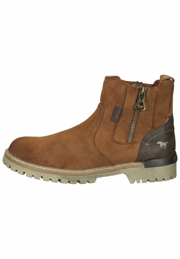 Stiefelette - kastanie