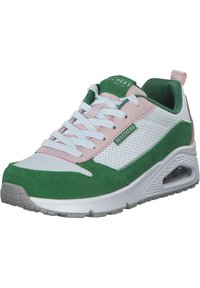 Skechers Sneaker low - print weiß grün