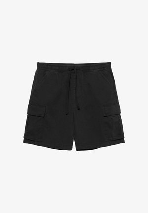 PULL&BEAR, CARGO BERMUDA SHORTS - Short - black