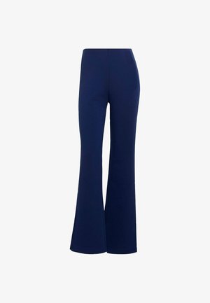 adidas Sportswear, SOFT LUX FLARED PANTS - Tracksuit bottoms - dark blue