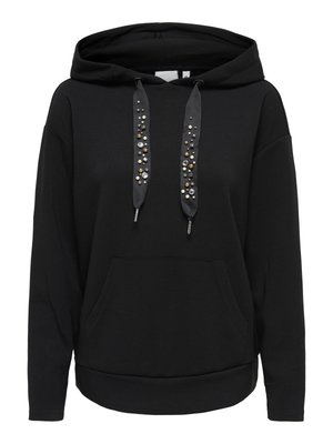 ONLY, Jersey con capucha - black