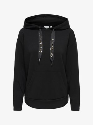 ONLY, Mikina s kapucňou - black