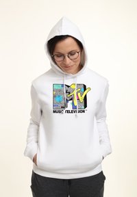 Henry Tiger 90S MTV - Jersey con capucha - white