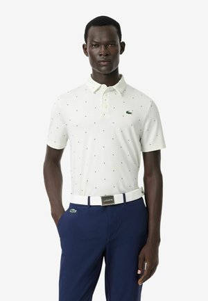 Lacoste, LACOSTE-POLO MC HOMME-DH4825-00 - Polo - blanc vert-lp