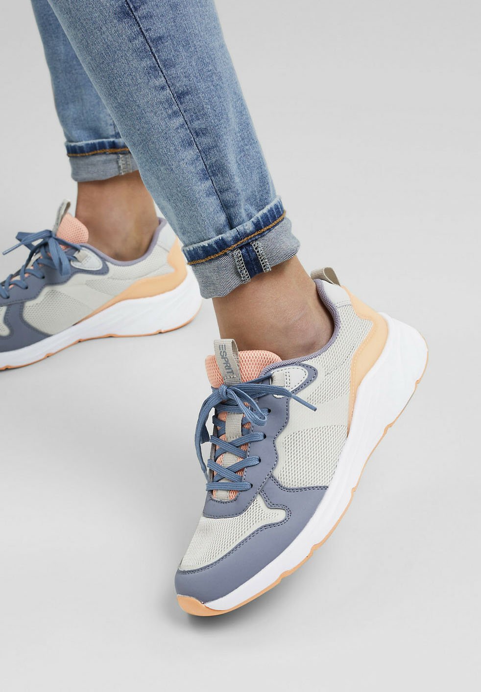 Esprit Sneakers laag - ink/blauw gemêleerd - Zalando.nl