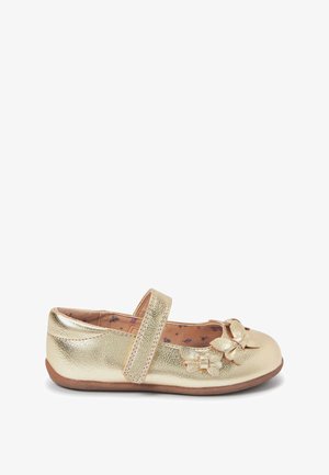 BUTTERFLY MARY JANE - Ballerine con cinturino - gold