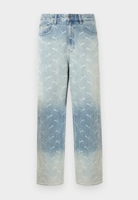 A$AP ROCKY LASER MONOGRAM - Vaqueros boyfriend - blue