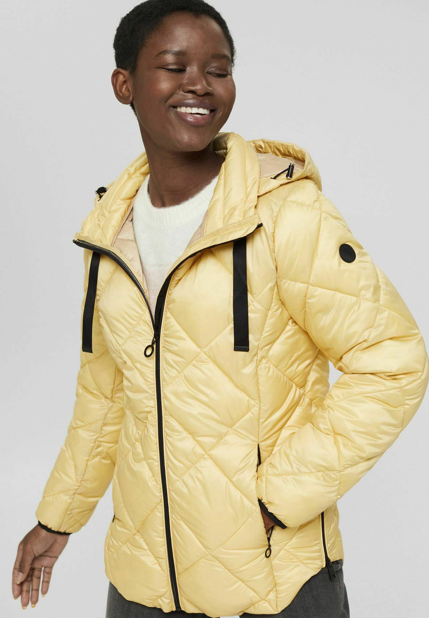 light yellow jacket womens