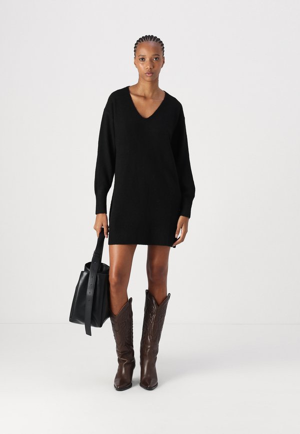 JXEFFIE DIVERSE V NECK DRESS - Jumper dress2