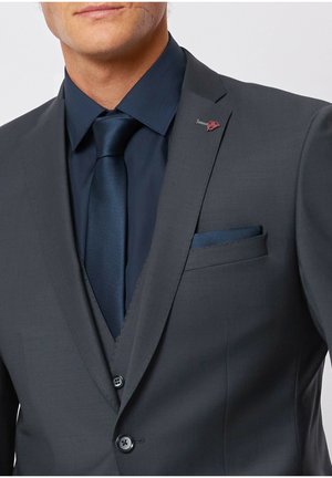 Tie - dark blue