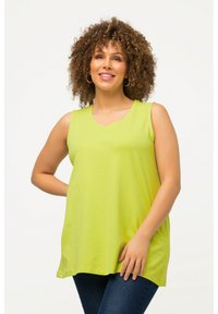 Ulla Popken ÄRMELLOS - Top - yellow