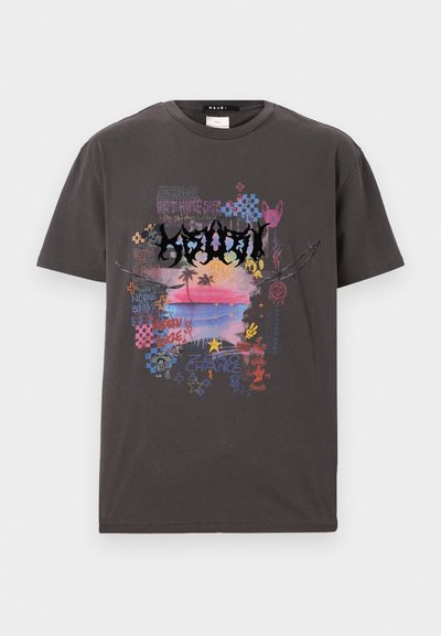 Ksubi VANDALS BIGGIE TEE - Triko s potiskem - black
