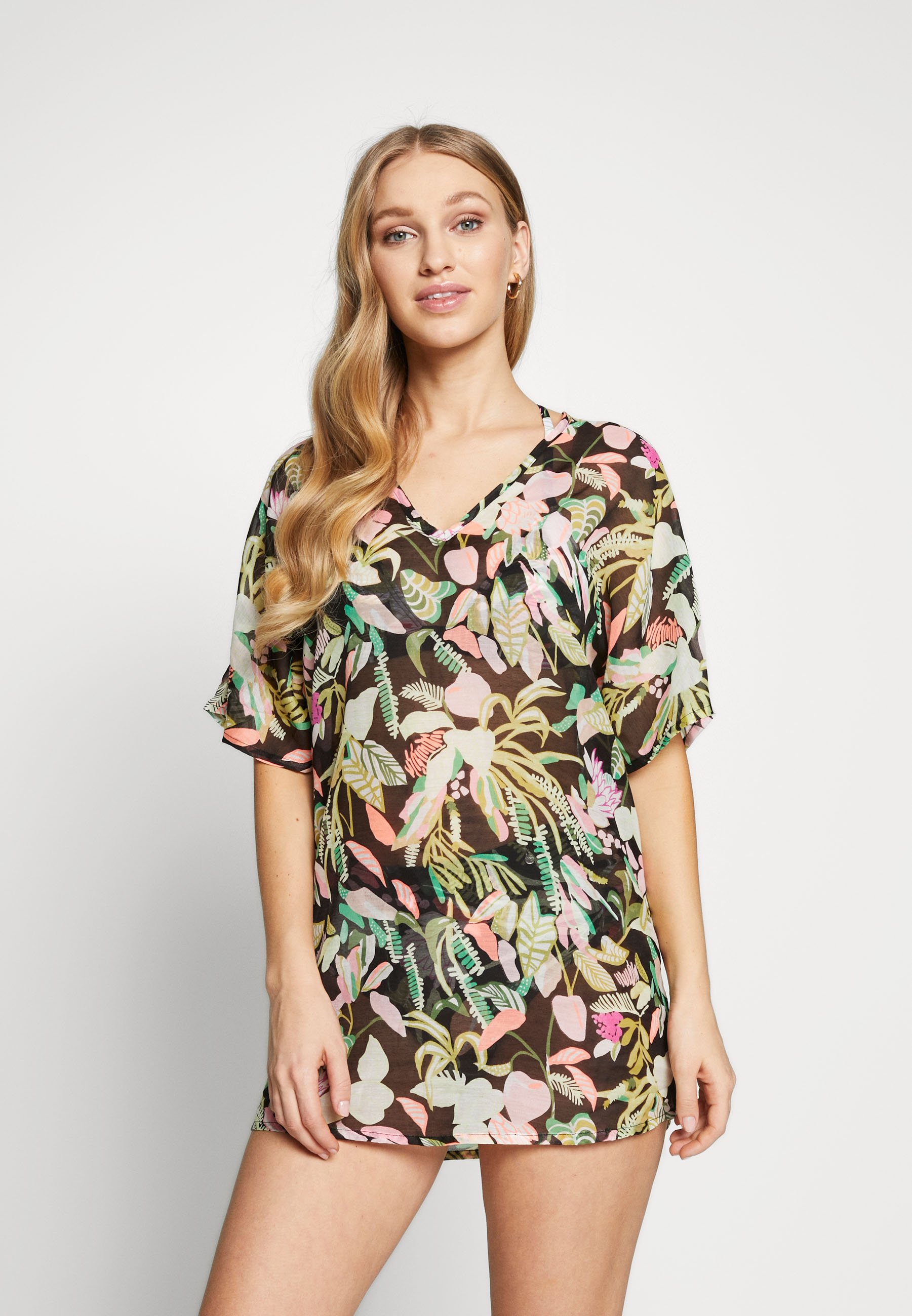 s.Oliver TUNIC Strandaccessories schwarz bedr Zalando.no s.Oliver TUNIC - Strandaccessories - schwarz bedr