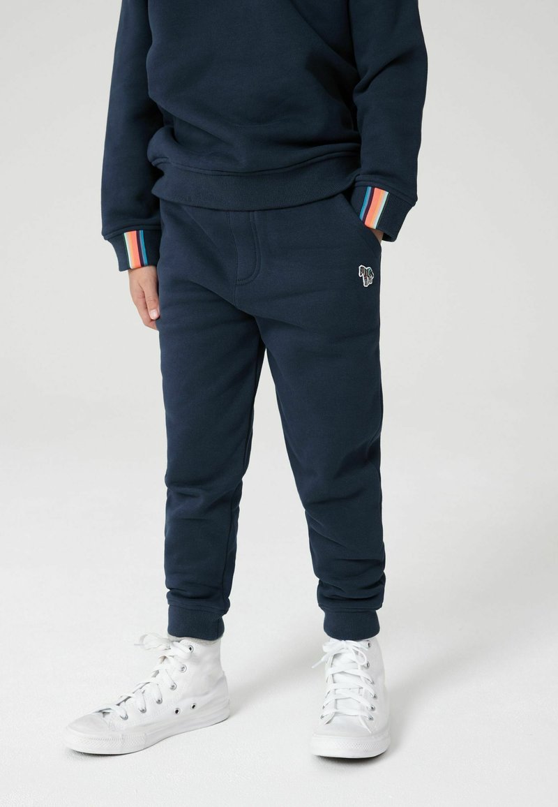 Paul Smith Junior EBRA LOGO - REGULAR FIT - Treniņtērpa apakšdaļas - navy