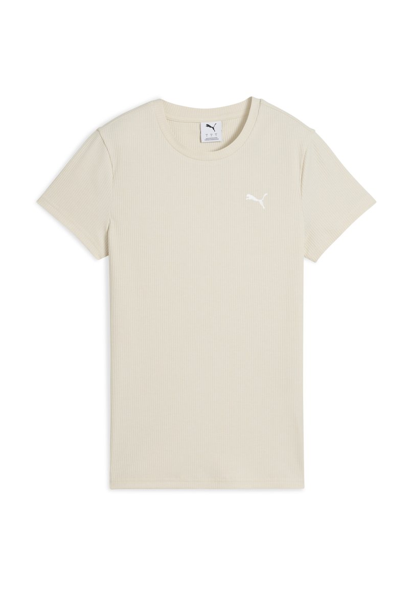 Puma T-shirt basic beige Puma T-shirt basic beige