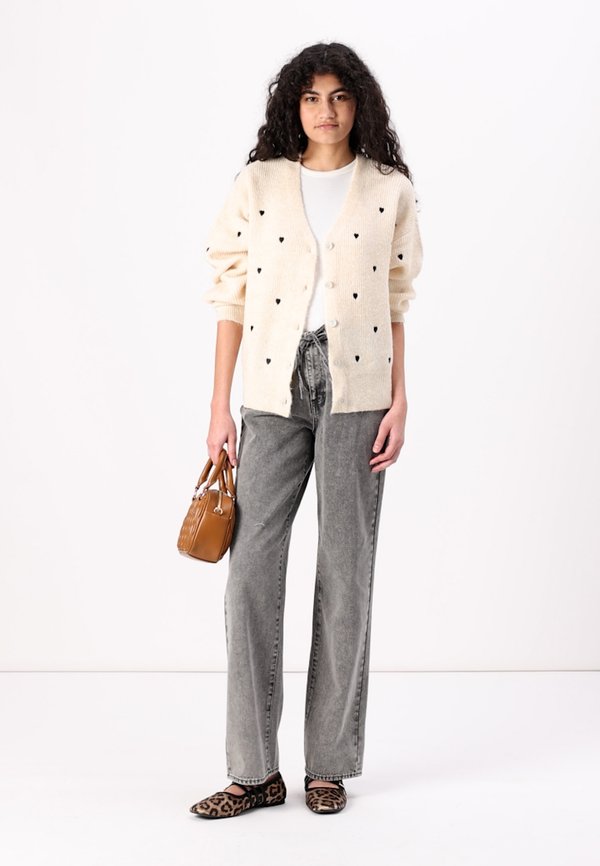 YASBOW EMBROIDED CARDIGAN - Cardigan - birch2