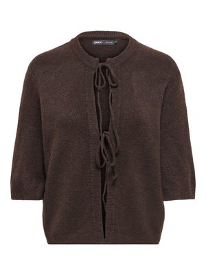 ONLY, ONLSIMONI 2/4 BOW CARDIGAN KNT NOOS - Cardigan - coffee beandetail