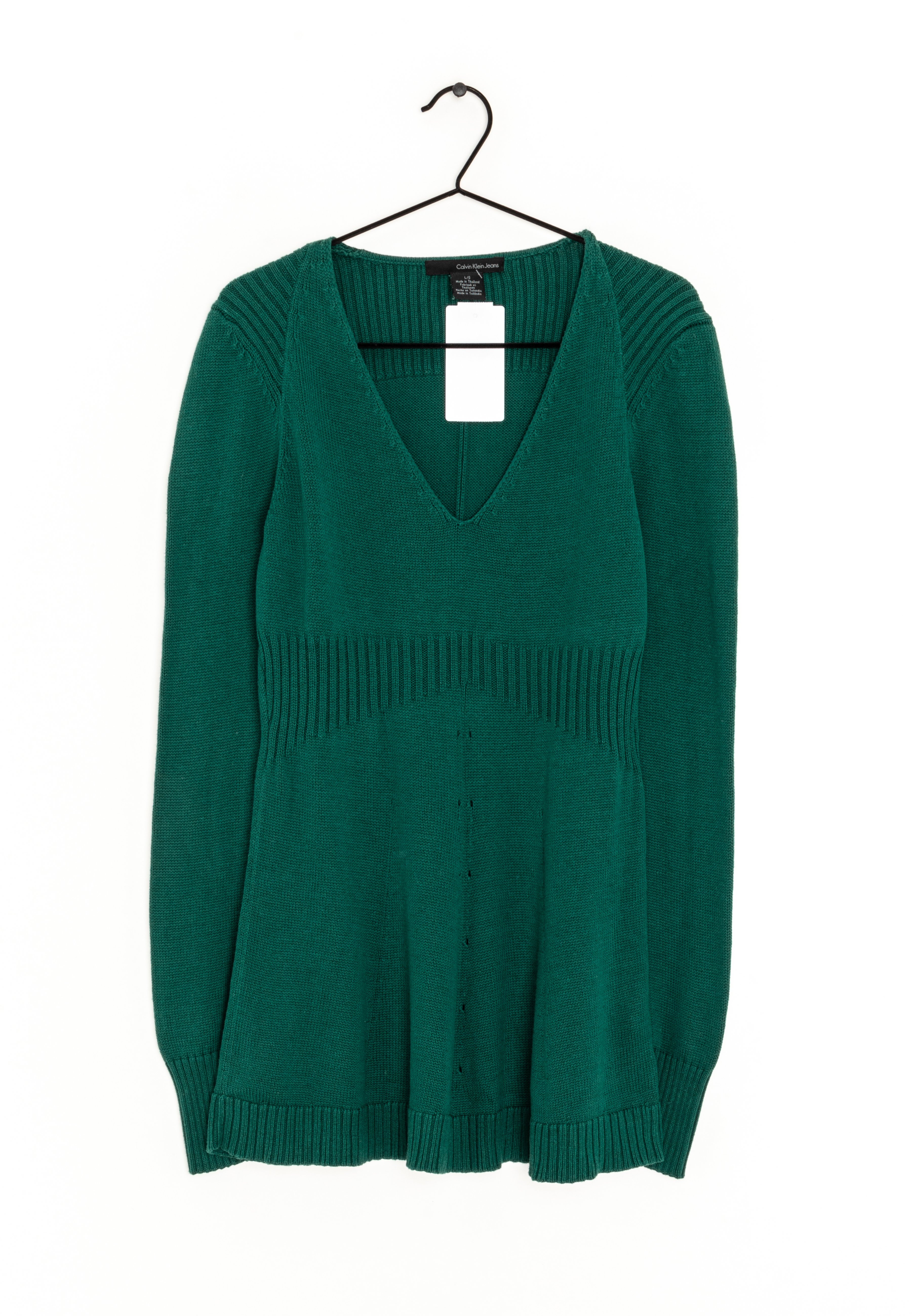 Calvin Klein Jeans Trui - green/groen - (Pre-owned) - Zalando.nl