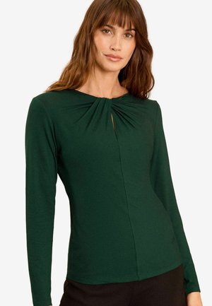 Hosszú ujjú felső - forest green