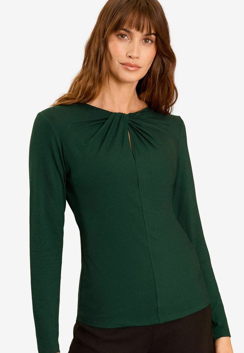 Love & Roses Hosszú ujjú felső - forest green