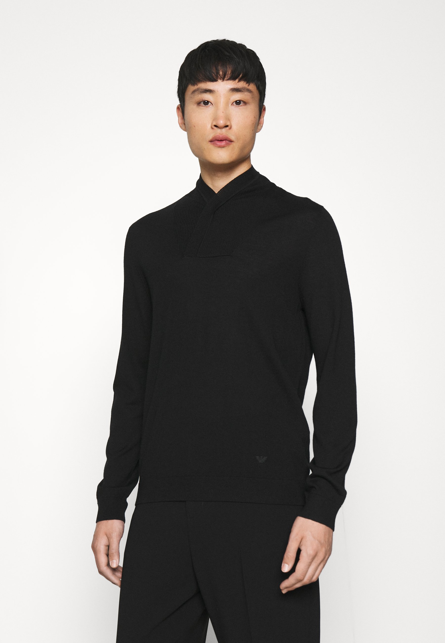 Emporio Armani Strickpullover - nero/schwarz