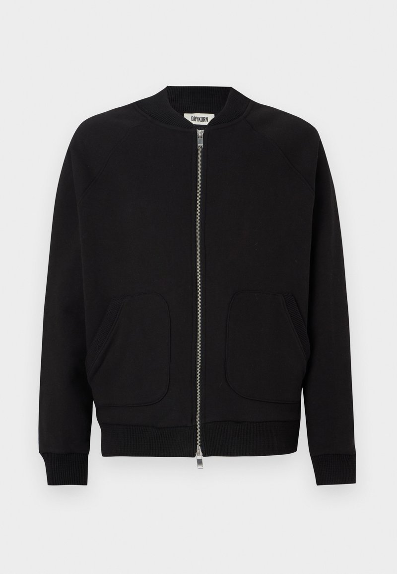 drykorn Sweater met rits zwart