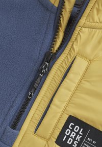Color Kids COFleece - Vesta od flisa - vintage indigo