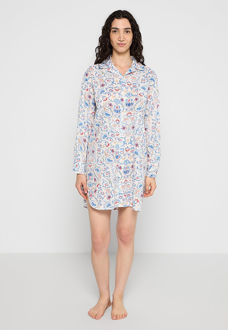 Lauren Ralph Lauren Nachtjapon meerkleurig Lauren Ralph Lauren Nachtjapon meerkleurig