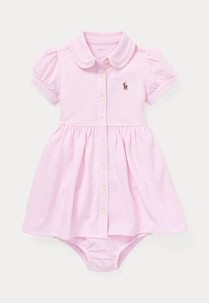 KNIT MESH OXFORD DRESS & BLOOMER - Freizeitkleid - carmel pink