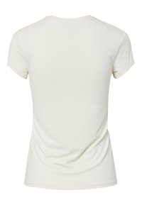 Pieces MIT KURZEN ÄRMELN FYLLA - Pamata T-krekls - coconut milk