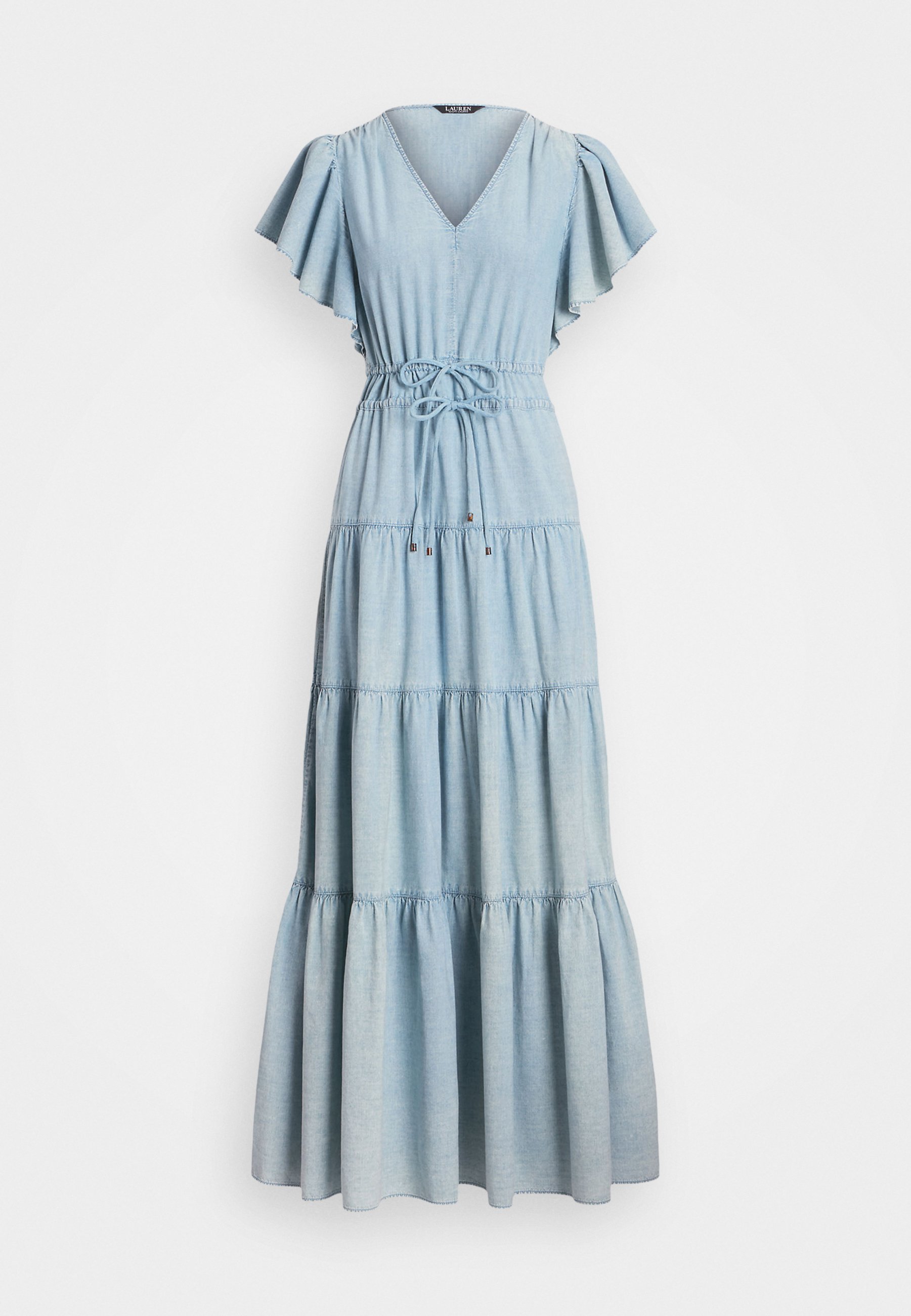 Lauren Ralph Lauren TOFLEUR SHORT SLEEVE DAYD RESS Vestito lungo