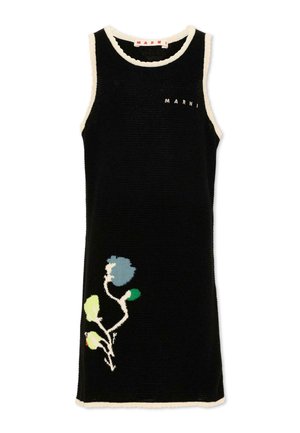 VESTITI - Abito in maglia - black