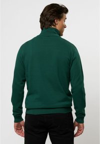 U.S. Polo Assn. BRISON HALF ZIP - Džemperis - rain forest
