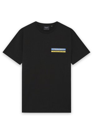 Lyle & Scott, TV PIXEL GRAPHIC - Μπλουζάκι με στάμπα - jet black