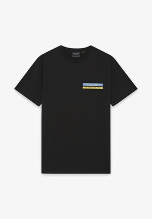 Lyle & Scott, TV PIXEL GRAPHIC - Μπλουζάκι με στάμπα - jet black
