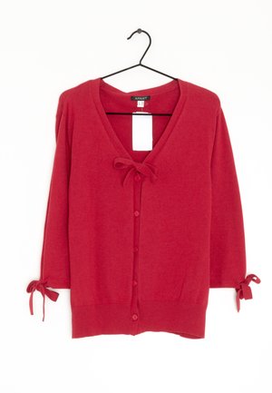 Strickjacke - red