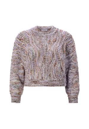 Rich & Royal, RICH & ROYAL PULLOVER - Svetrík - pearl white