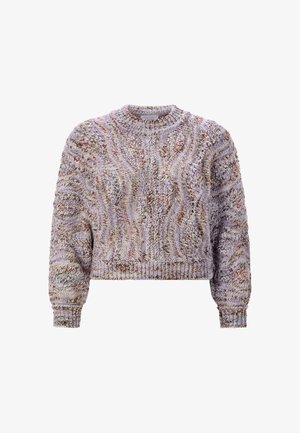 Rich & Royal, RICH & ROYAL PULLOVER - Strickpullover - pearl white
